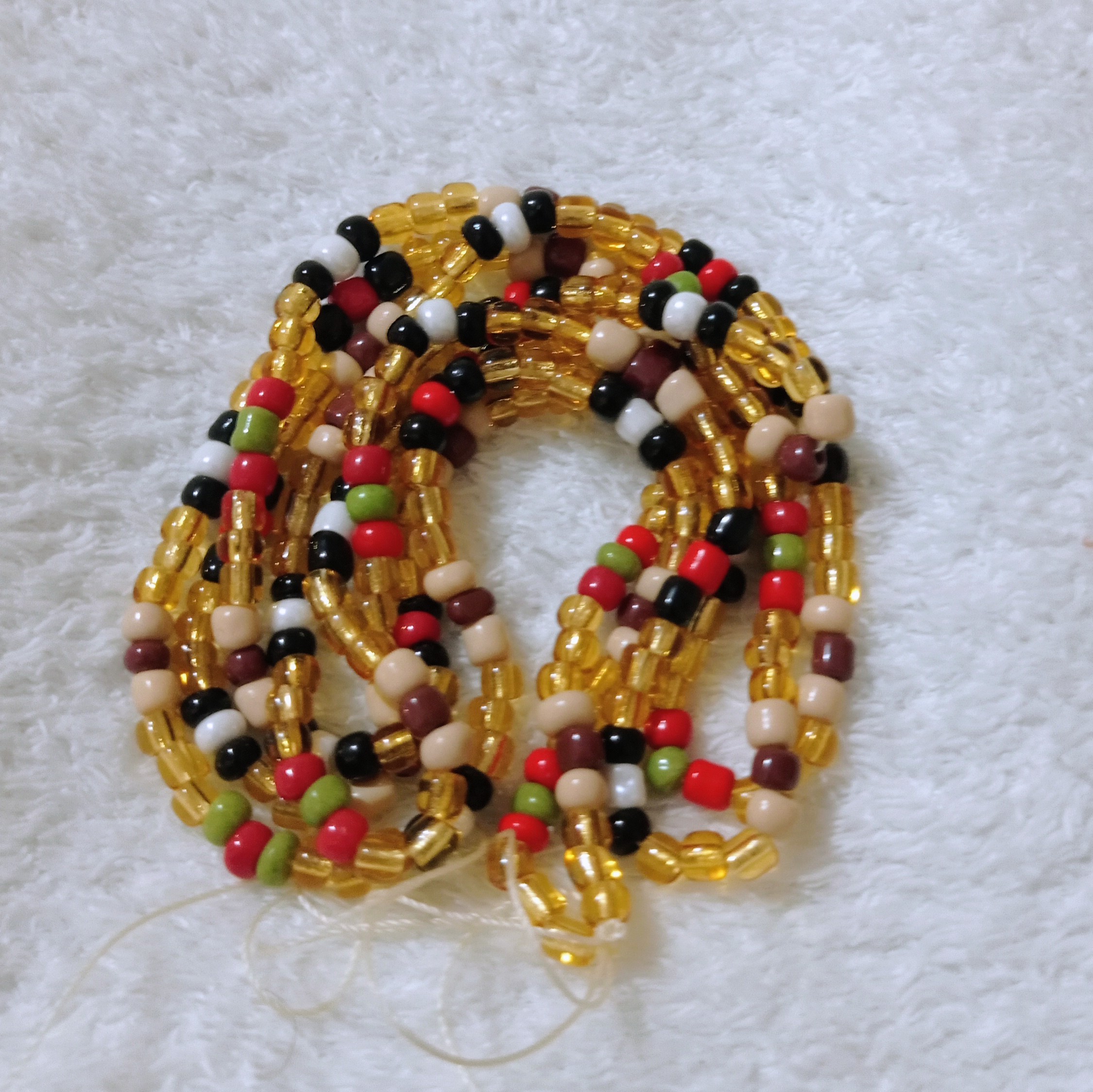 Golden Essence Collection | Tie-On Waist Beads - Image 2