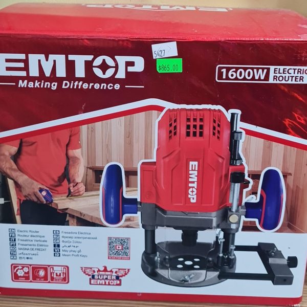 EMTOP Electric Router 1600W
