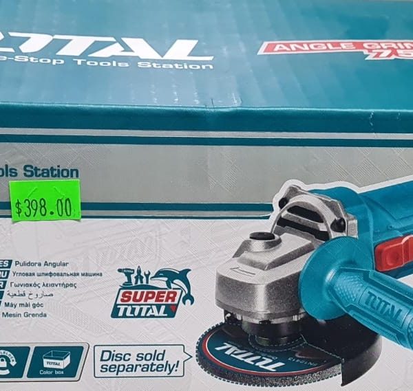 Total 4 1/2''750w angle grinder