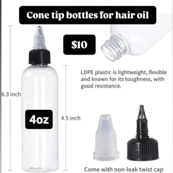 Hair Oil Bottles