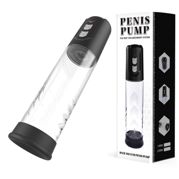 2 Speed Automatic Rechargeable Penis Pump