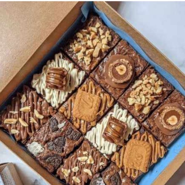 12 Assorted brownies