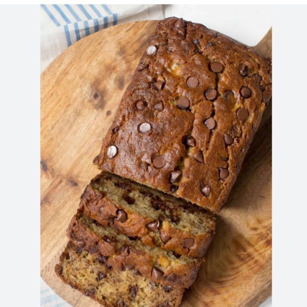 Chocolate chip banana bread