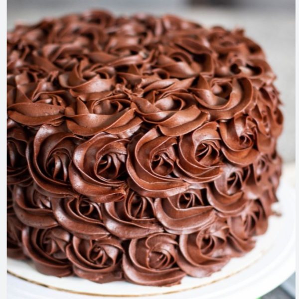 Alternative view of Chocolate cake 9' inch