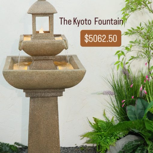 The Kyoto Fountain (53"H x 19"W)