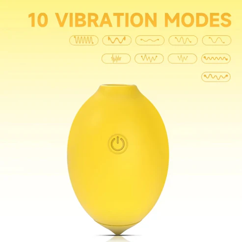 Alternative view of Lemon Premium Portable Clitoral Suction & Air-Pulse Vibrator