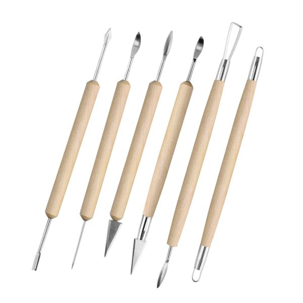 Pointer Ceramic Clay Modelling Tool Set 6 pcs