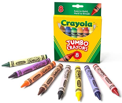 Crayola Jumbo Crayons, 8 pk