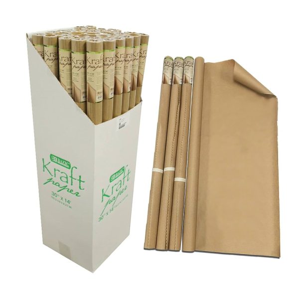 Bazic Kraft Paper, 30in x 14'