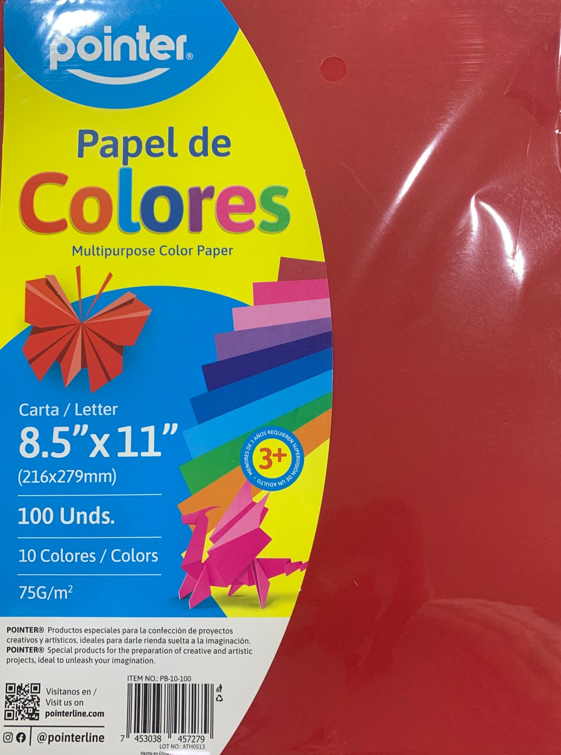 Pointer Multipurpose Color Paper 75 GSM 8.5in x 11in