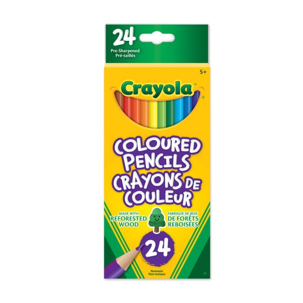 Crayola Coloured Pencils 24's