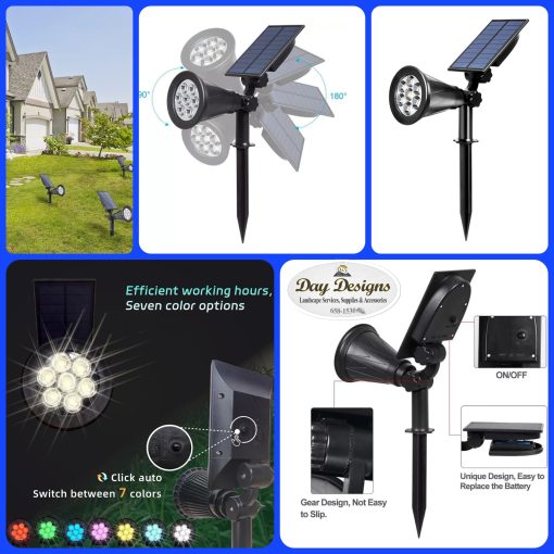 Solar Changing Light (Spotlight) - RGB