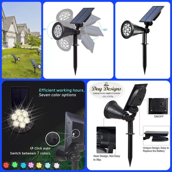 Solar Changing Light (Spotlight) - RGB