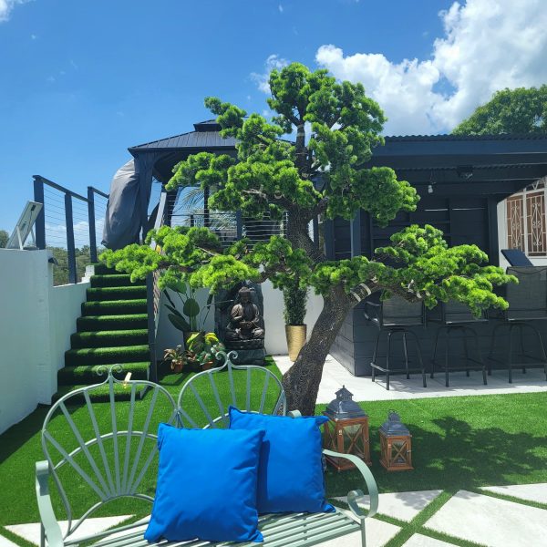 Alternative view of Artificial Bonsai Tree (8ft)
