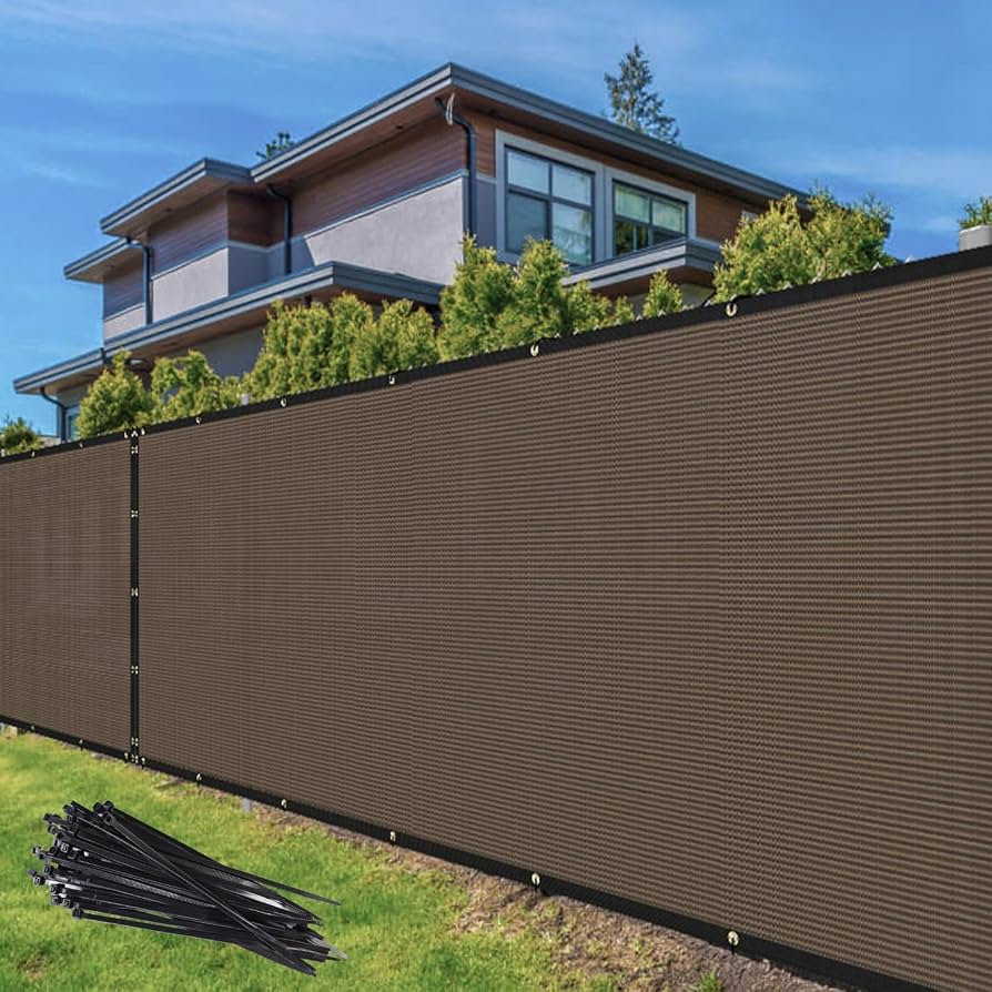 Privacy Screen 25 ft x 6 ft , breathable fabric. - Image 2