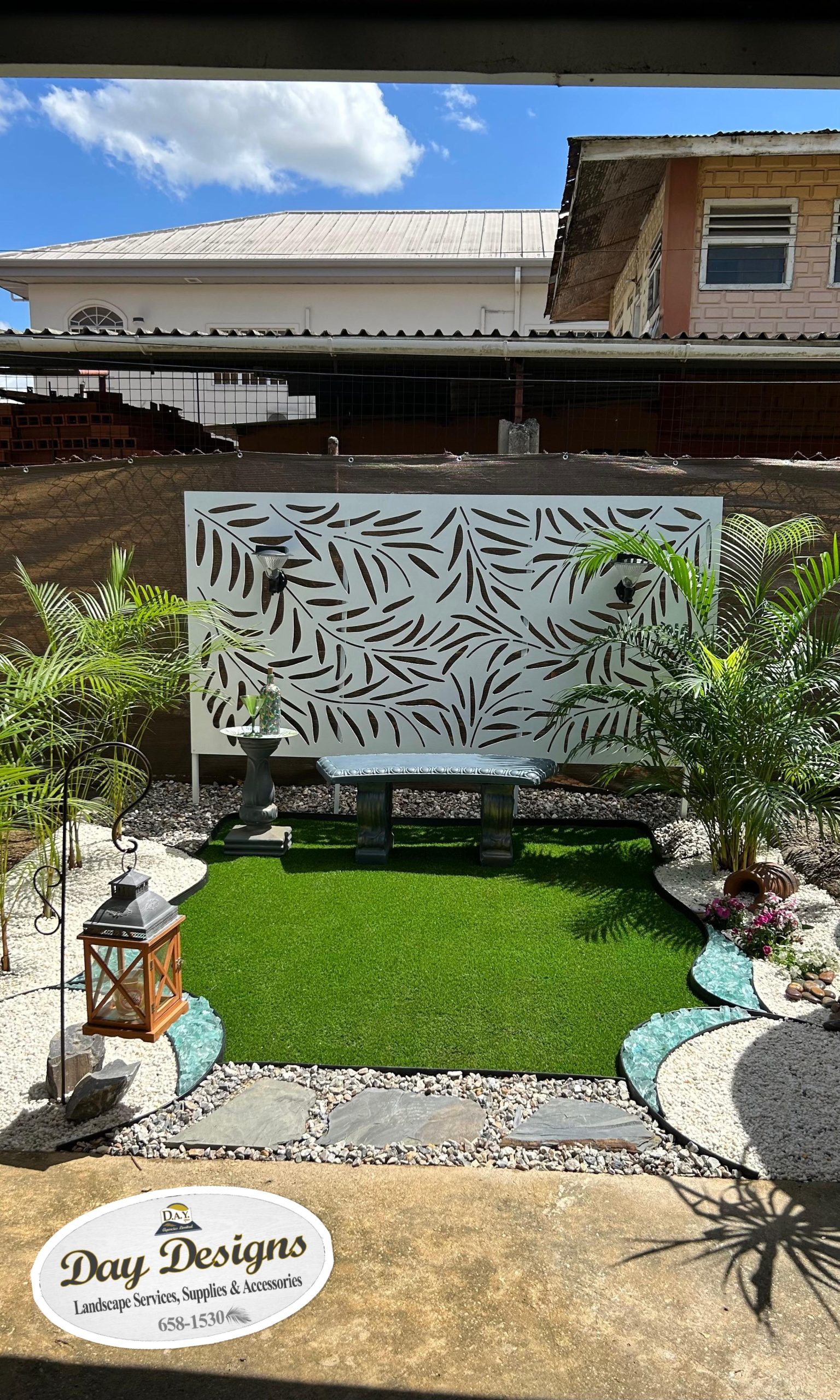Privacy Screen 25 ft x 6 ft , breathable fabric. - Image 3