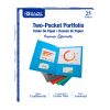 Bazic 2-Pocket Portfolio, 8.5" x 11"