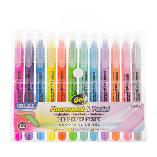 Bazic 12 Gel Highlighters