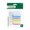 Bazic Key Tags with Holder & Label Window