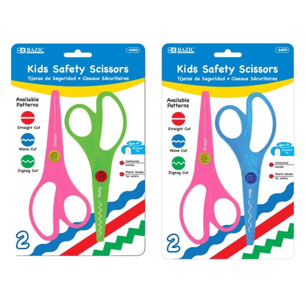 Bazic 5 1/2" Kids Safety Scissors