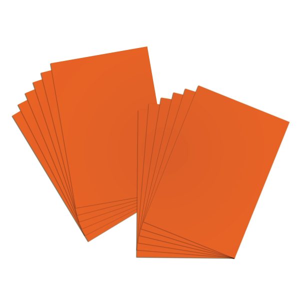 Bazic 22" x 28" Fluorescent Red Poster Board