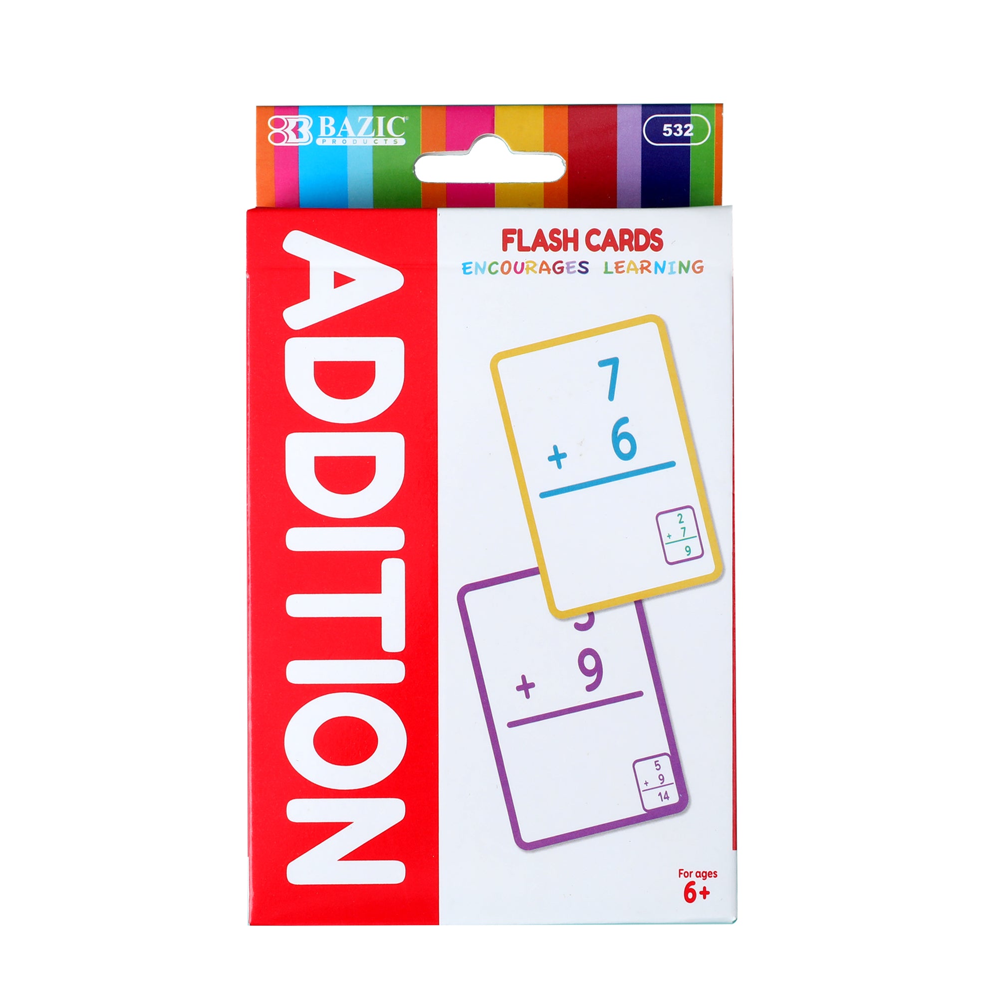 Bazic Addition Flash Cards