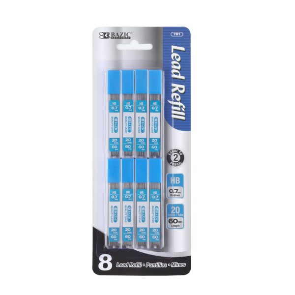 Bazic 20 ct 0.5mm Mechanical Pencil Lead