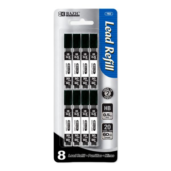 Bazic 20 ct 0.7mm Mechanical Pencil Lead