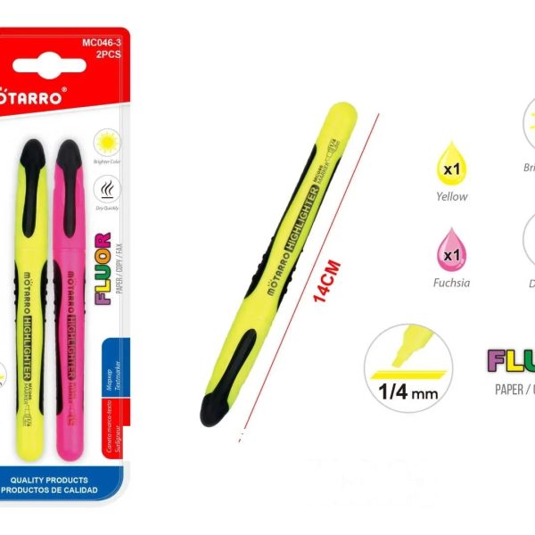 Motarro Highlighter - 2 pcs