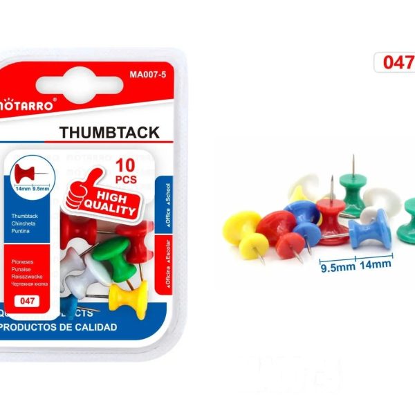 Motarro 10 pcs Thumbtack