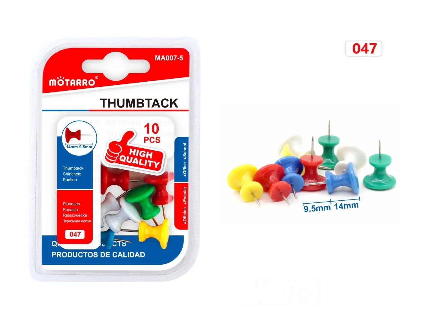Motarro 10 pcs Thumbtack
