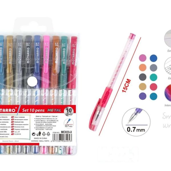 Motarro Metal Ink Ballpoints